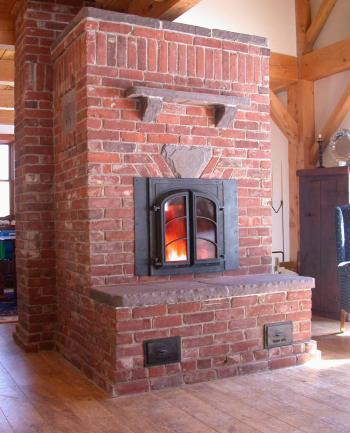Brick heater by William Davenport