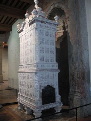  Ceramic Stove In Chateau Chambord