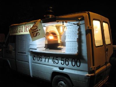 mobile pizza oven