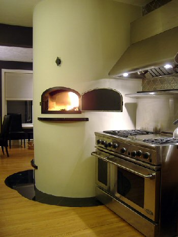 Bake Oven - Fireplace combination by Alex Chernov