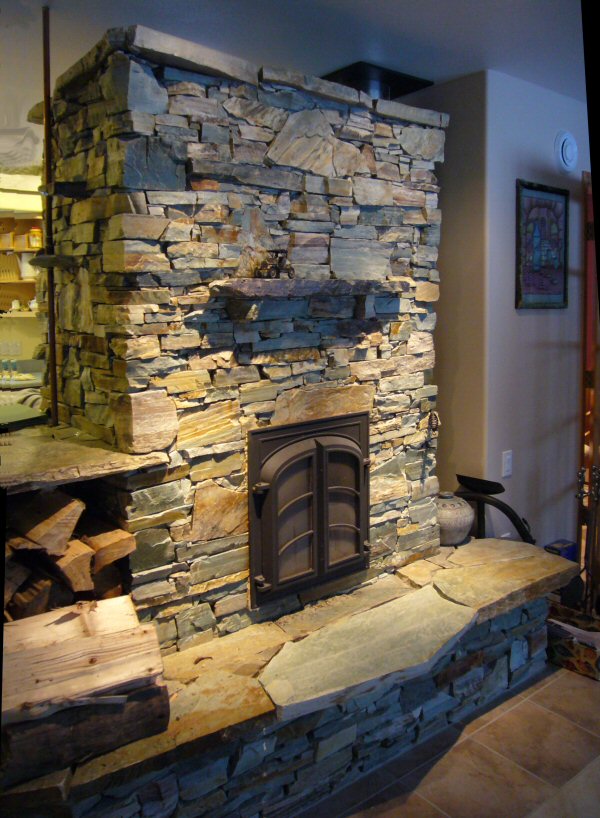 Dan Miller's masonry heater