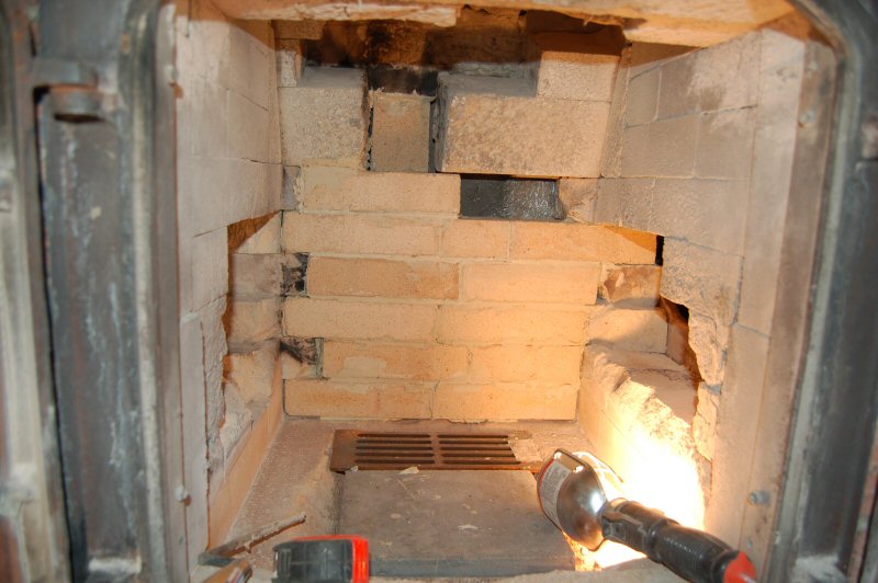 heater firebox repair