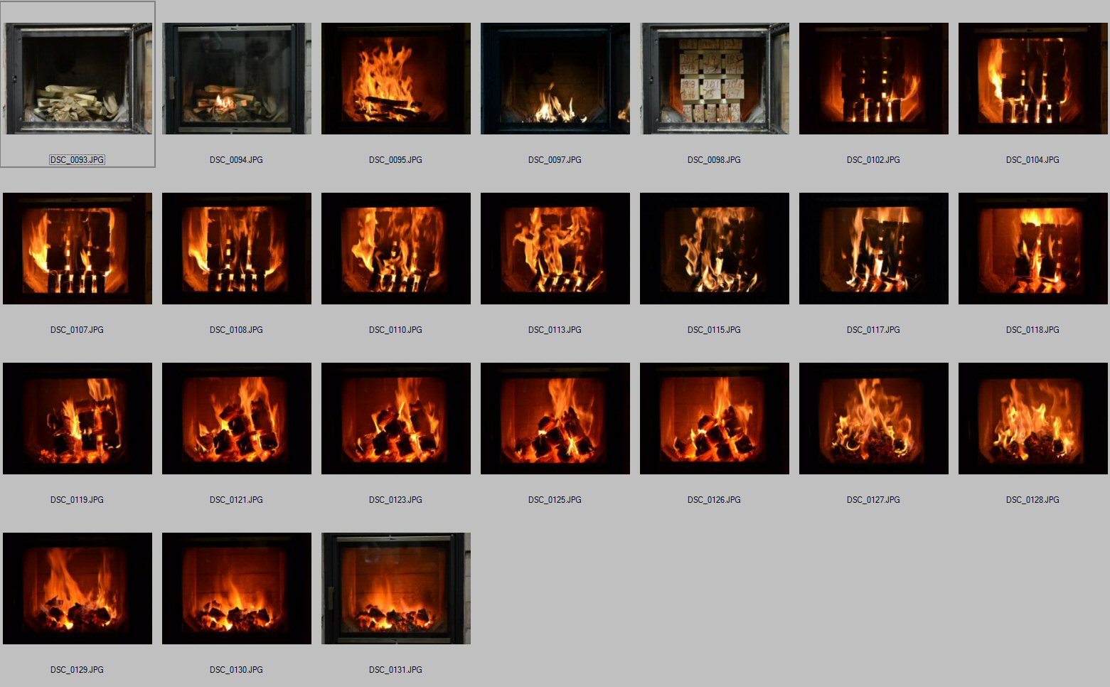 burn sequence