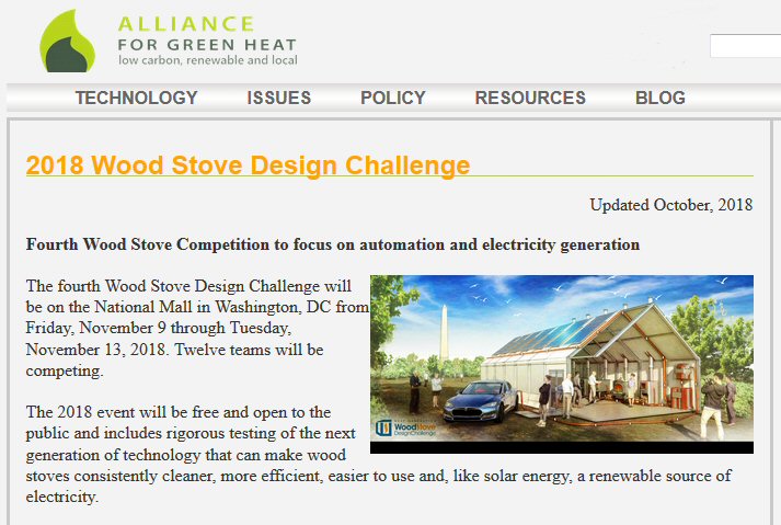 The Alliance for Green Heat - Description of stoves